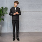 Black three-piece set / Special size contact worker customer service