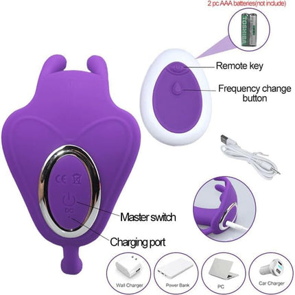 Remote Control Rabbit Vibrator Wearable Panties Dildo Vibration Massage Clit Stimulator Female Masturbation Sex Toy for Women
