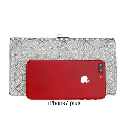 Cross-Border New Model Amazon Ebay Foreign Trade European and American Evening Bags Women's Banquet Dress Clutch Bags Evening Bags Light Luxury