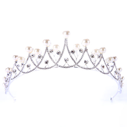 Aliexpress Classy Bridal Jewelry Alloy Large Crown Tiara Princess Kidsren's Performance Crown Photo Studio Wedding Accessories