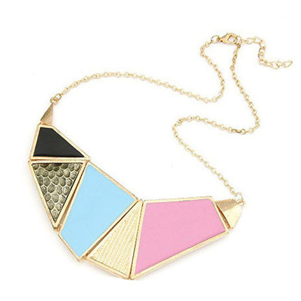 European and American ethnic style imitation beeswax color shell long sweater chain autumn and winter retro water drop necklace jewelry wholesale
