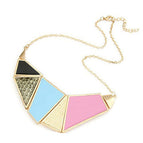 X373 geometric necklace