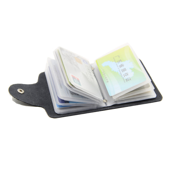 Factory Direct Sales Spot Gift Korean Version Genuine Pickup Bag Cowhide Multi-Card Slot Id Card Holder Credit Card Holder Business Card Holder