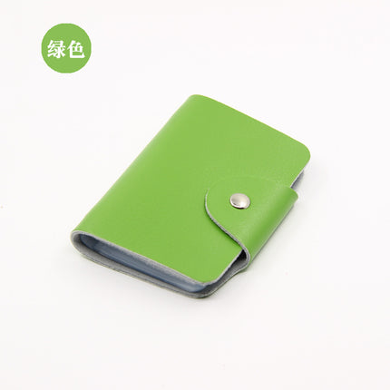 Factory Direct Sales Spot Gift Korean Version Genuine Pickup Bag Cowhide Multi-Card Slot Id Card Holder Credit Card Holder Business Card Holder