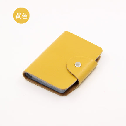 Factory Direct Sales Spot Gift Korean Version Genuine Pickup Bag Cowhide Multi-Card Slot Id Card Holder Credit Card Holder Business Card Holder