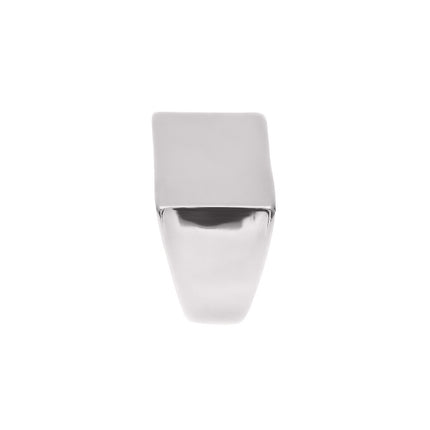 European and American Personalized Two-Finger Stainless Steel Ring Men's Hip-Hop Retro Punk Vacuum Electroplated Gold Ring Wholesale