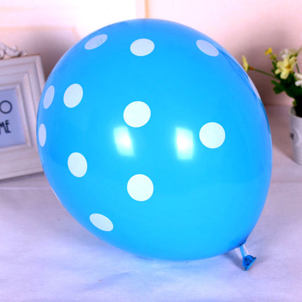 Thickened 12 inch 2.8g polka dot latex balloon wedding wedding party holiday balloon decorative polka dot balloon