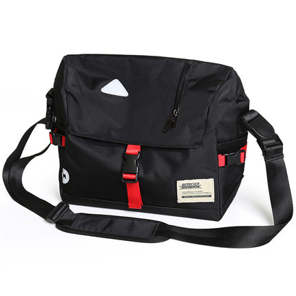 Messenger Bag Men's Crossbody Bag Student Schoolbag Dead Flying Bag Simple Shoulder Bag Casual Riding Crossbody Bag Fashionable Men's Bag