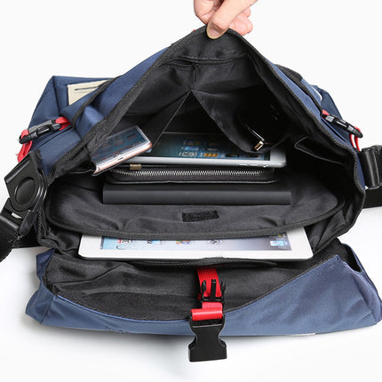 Messenger Bag Men's Crossbody Bag Student Schoolbag Dead Flying Bag Simple Shoulder Bag Casual Riding Crossbody Bag Fashionable Men's Bag