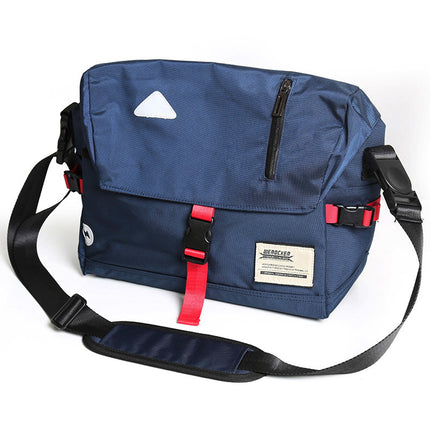 Messenger Bag Men's Crossbody Bag Student Schoolbag Dead Flying Bag Simple Shoulder Bag Casual Riding Crossbody Bag Fashionable Men's Bag