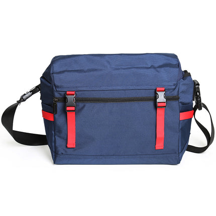 Messenger Bag Men's Crossbody Bag Student Schoolbag Dead Flying Bag Simple Shoulder Bag Casual Riding Crossbody Bag Fashionable Men's Bag
