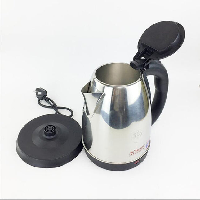 Stainless steel electric kettle automatic power-off household food grade fast boiling water European gauge kettle large capacity wholesale