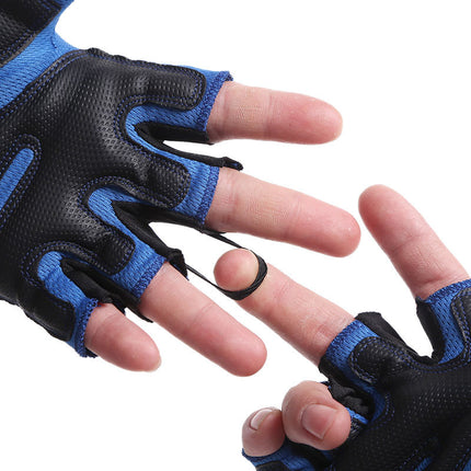 Tactical Gloves Summer Men's Military Fans Outdoor Cycling Sports Fitness Equipment Dumbbells Non-Slip Wear-Resistant Half-Finger Wrist Guards