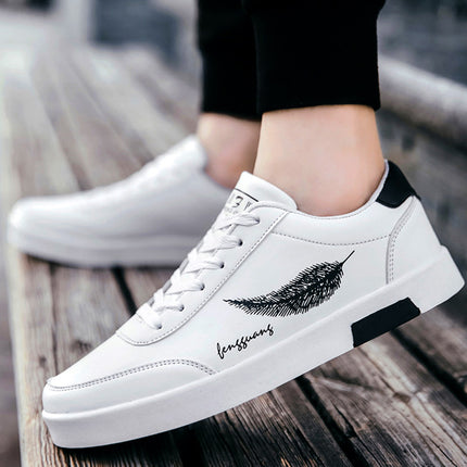 2025 spring new casual shoes men's board shoes trendy wear-resistant men's shoes small white shoes students daily sneaker