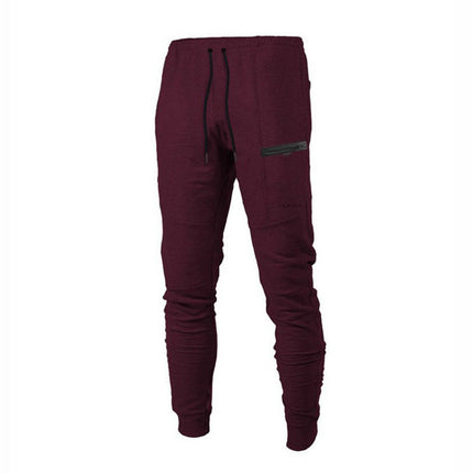 Muscle Fitness Brothers Training Breathable Leggings Men's Sports Casual Pants Running Basketball Slim-Fit Cotton Trousers