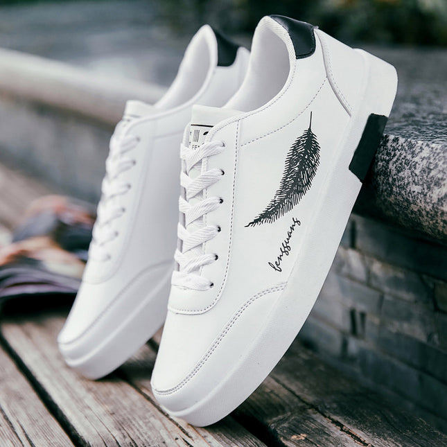 2025 spring new casual shoes men's board shoes trendy wear-resistant men's shoes small white shoes students daily sneaker