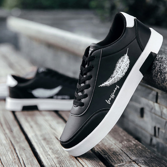 2025 spring new casual shoes men's board shoes trendy wear-resistant men's shoes small white shoes students daily sneaker