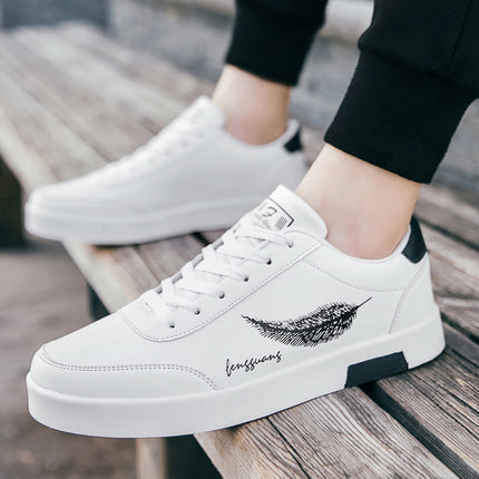 2025 spring new casual shoes men's board shoes trendy wear-resistant men's shoes small white shoes students daily sneaker