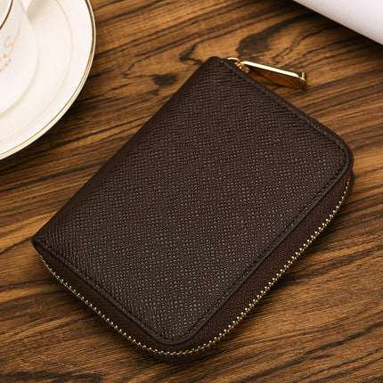 New Small Coin Purse Cross-border Hot Selling Multi-function Card Holder Men's and Women's Wallet Short Mini Hand Zipper Wallet