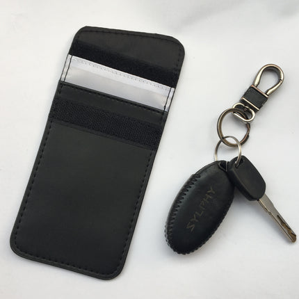 2025 new shielding radiation mobile phone bag signal shielding bag anti GPS positioning RFID car shielding key case