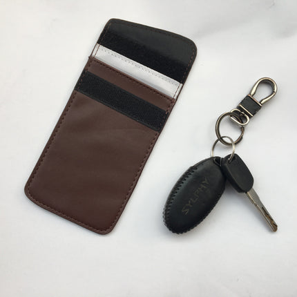 2025 new shielding radiation mobile phone bag signal shielding bag anti GPS positioning RFID car shielding key case