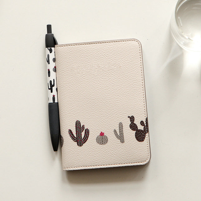 Small Fresh Passport Bag Pu Pickup Bag Document Bag Portable Travel Ticket Holder Cute Short Card Holder