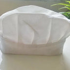 Cloth cap [white]] / free size (elastic band)