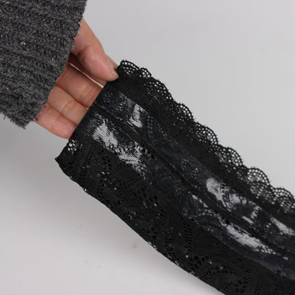 European and American Silicone Non-slip Lace Socks Stretch Flower Lace Thigh Anti-friction Thigh Cover