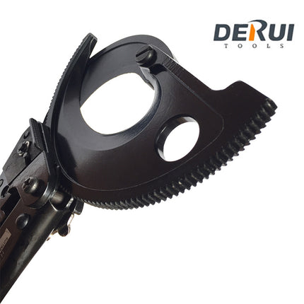 Delui Tools Hs-520A Ratchet Cable Cutter Manual Mechanical Cable Scissors Insulated Gear Bolt Cutter