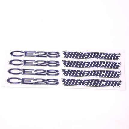CE28 volk racing modified wheel hub car sticker CE28 wheel tire tire steel ring car sticker