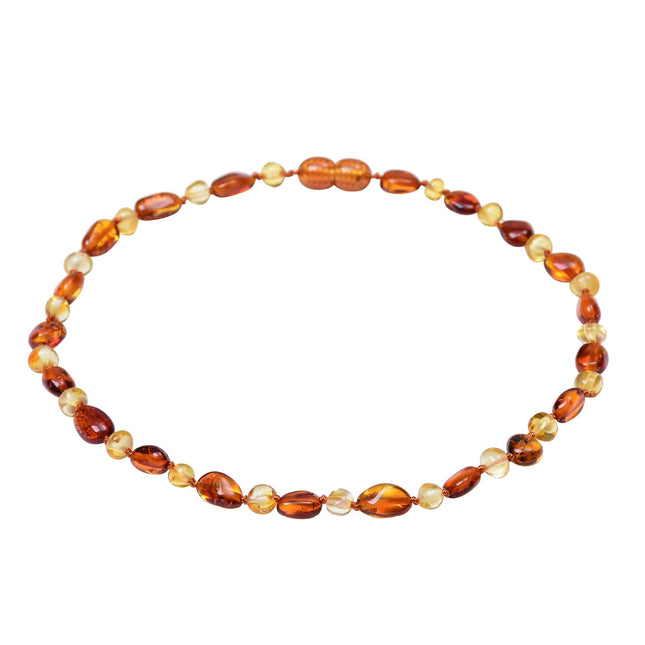 Natural Baltic Amber Baby Necklace Handmade Geometric Kids Jewelry 14k Wedding Gift / Collier Bébé Ambre Baltique Naturel Fait Main Géométrique Bijou Enfant 14k Cadeau Mariage