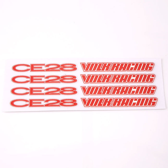 CE28 volk racing modified wheel hub car sticker CE28 wheel tire tire steel ring car sticker