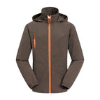 Men's hooded coffee / S