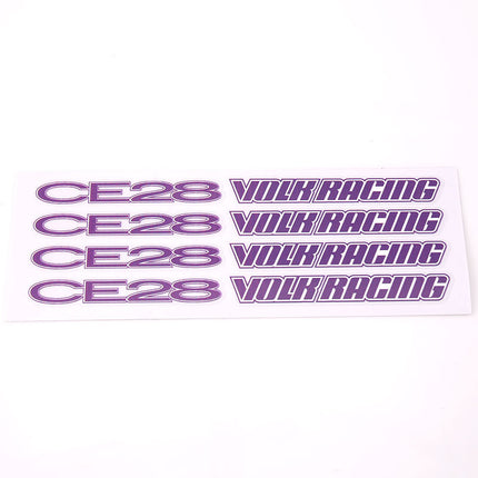 CE28 volk racing modified wheel hub car sticker CE28 wheel tire tire steel ring car sticker