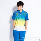 Chinese Dream Men's Blue Short-sleeved Blue Pants / M