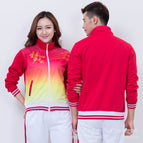 Chinese Dream Female Red One-Piece Coat / M