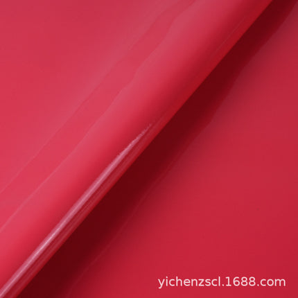 Factory wholesale 0.4mm mirror leather pvc leather fabric luggage shoe material bright leather artificial leather patent leather