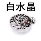 Natural white crystal