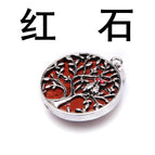 Natural red stone