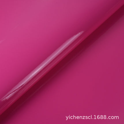 Factory wholesale 0.4mm mirror leather pvc leather fabric luggage shoe material bright leather artificial leather patent leather