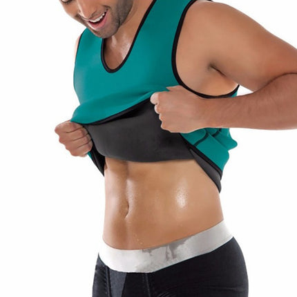 Men's Shaper Clothing Neoprene Tight Sweatshirt Abdominal Tighting Sports Fitness Clothing Shaper Sauna Sweat Vest