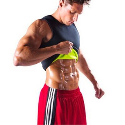 Men's Shaper Clothing Neoprene Tight Sweatshirt Abdominal Tighting Sports Fitness Clothing Shaper Sauna Sweat Vest