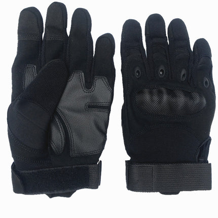 High Quality Outdoor Men's Full Finger Tactical Gloves Strong Wear-resistant Protective Gloves Sports Mountaineering Non-slip Motorcycle Gloves