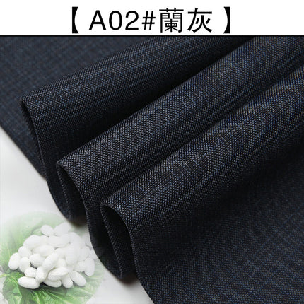 Autumn and winter new men's trousers business casual pants thick middle-aged non-ironing trousers youth work pants wholesale