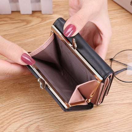 2025 New Women's Wallet Summer Fresh Style Women's 70% off Wallet Short Heart-Shaped Women's Card Holder