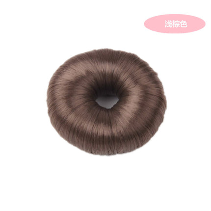 Yiwu Fu Jia Wig Manufacturer Direct Sales Hair Bun Maker Hair Ring Bun Accessories Quick Hair Bun Maker in Stock