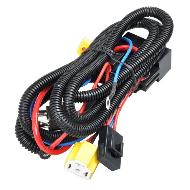 H4 Car Headlight Wire Harness Relay / Faisceau Câblage Phare H4 Relais Voiture