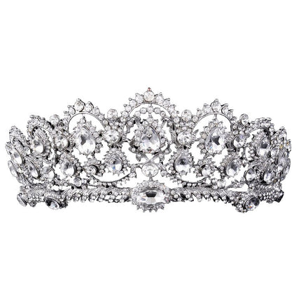 Aliexpress Classy Bridal Jewelry Alloy Large Crown Tiara Princess Kidsren's Performance Crown Photo Studio Wedding Accessories