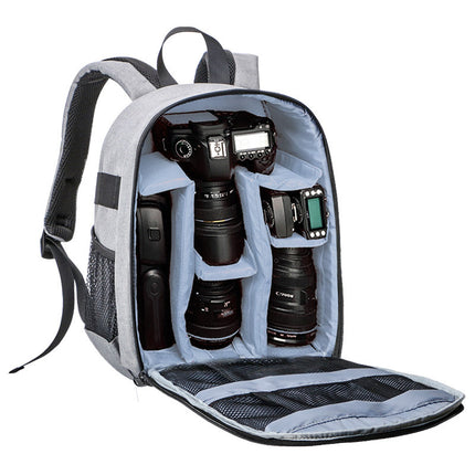Factory direct new leisure camera bag shoulder outdoor SLR camera bag multi-function digital camera bag