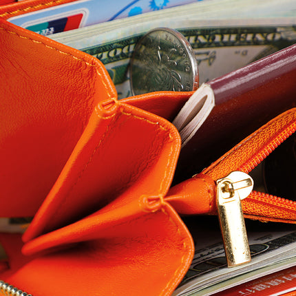 Women's Leather Wallet Long Creative Women's Wallet Multi-card Card Bag Zipper Clutch Gift Wholesale